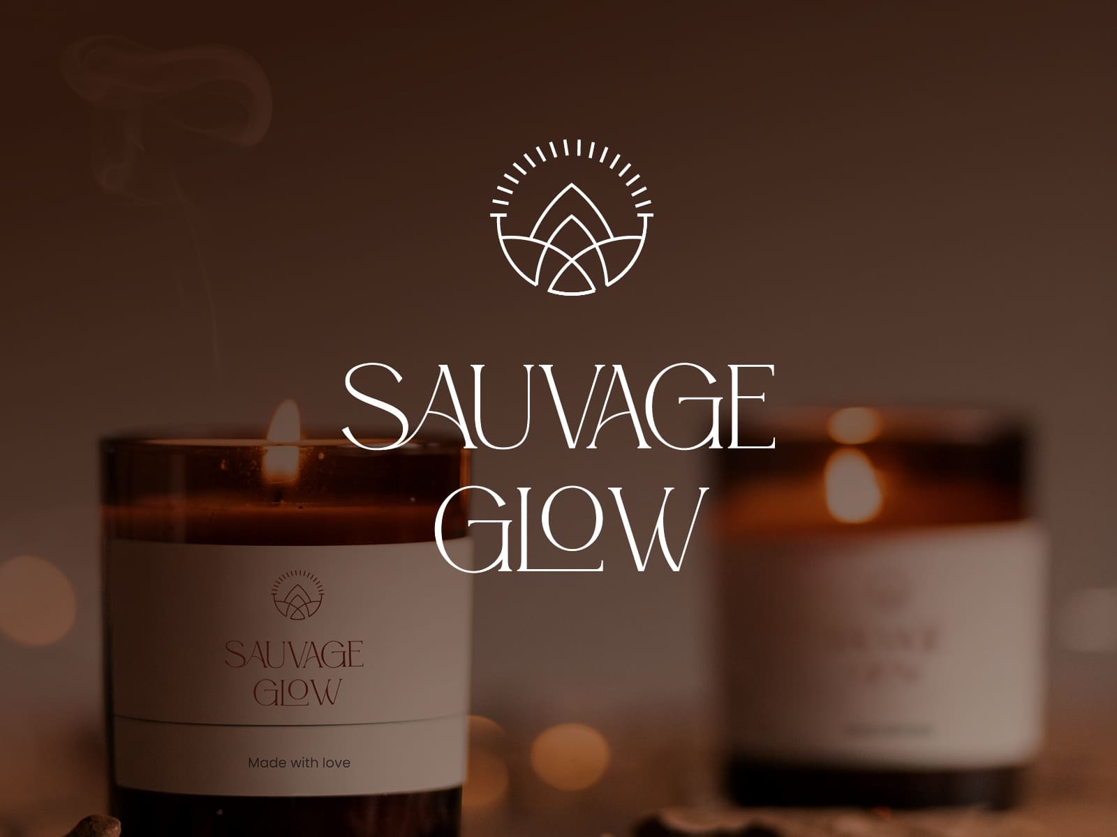 sauvage glow candles